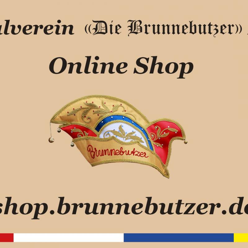 Ab sofort ist der Brunnebutzer-Online-Shop am Start!