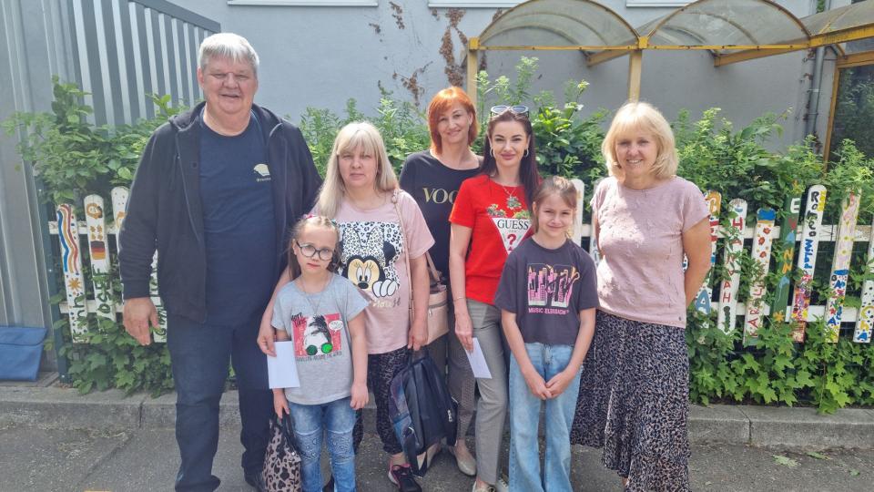 Brunnebutzer spenden mit Unterstützung der Grundschule an zwei ukrainische Familien in Marienborn