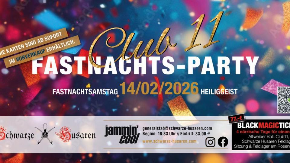 Club 11 mit Live-Konzert Jammin'cool /storage/media/1179/698bbe09b40731606370215600215e64.jpg