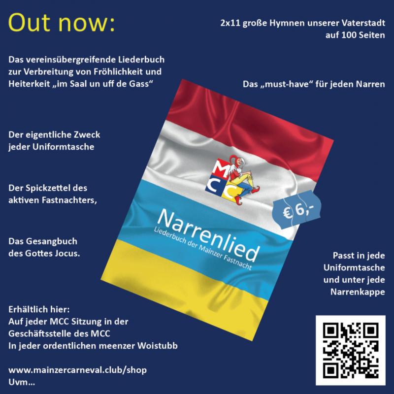 Narrenlied – Liederbuch der Mainzer Fastnacht
