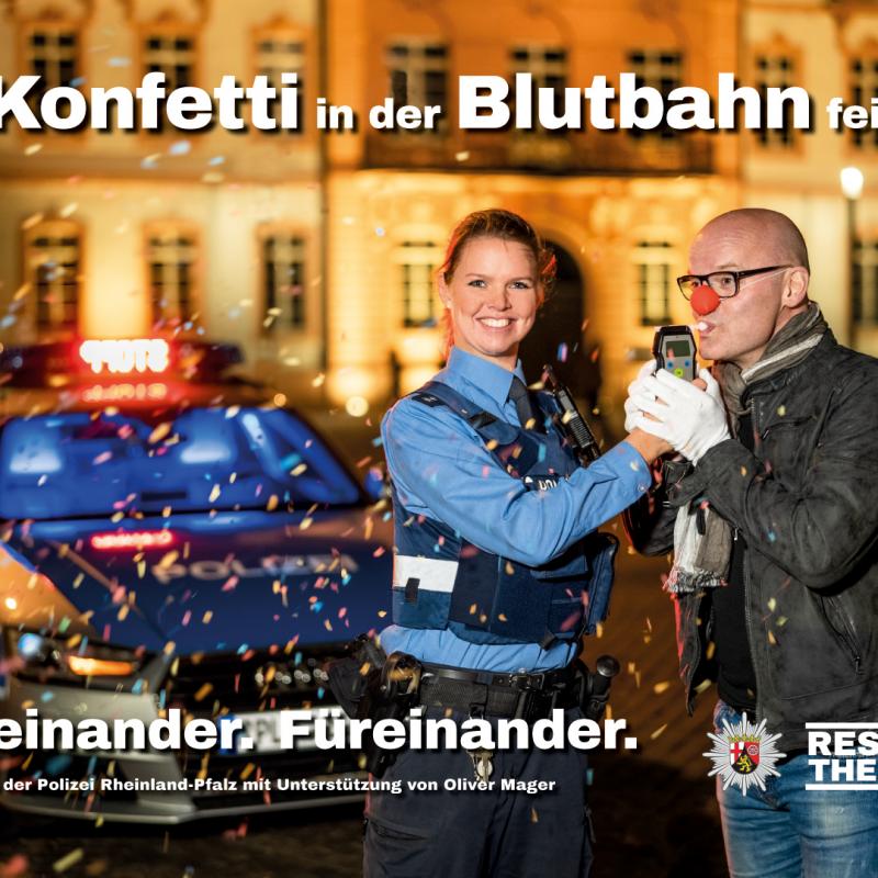 Fastnachts-Kampagne 2019: Mit Konfetti in der Blutbahn feiern! Miteinander. Füreinander.