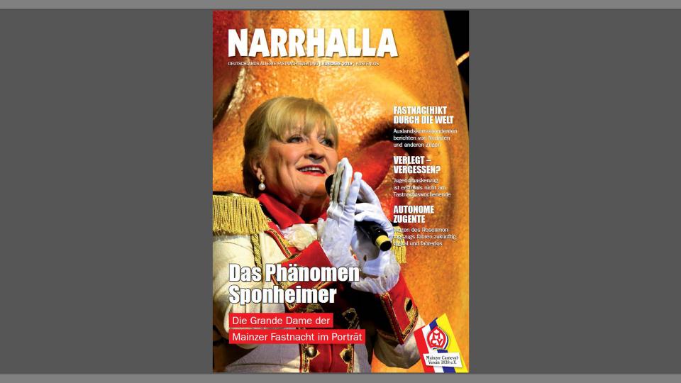 Die neue Ausgabe der Narrhalla ist da!