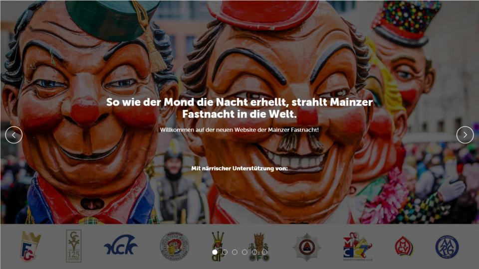 Viele Kappen, eine Seite: Erste Homepage für gesamte Mainzer Fastnacht ist online (AZ, 13.11.17)