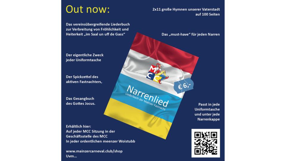 Narrenlied – Liederbuch der Mainzer Fastnacht