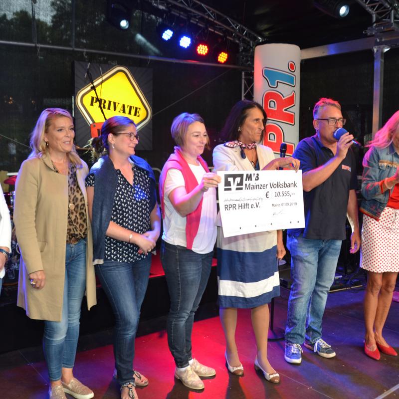 Soziales KCK-Engagement für RPR1-Hilft e.V.