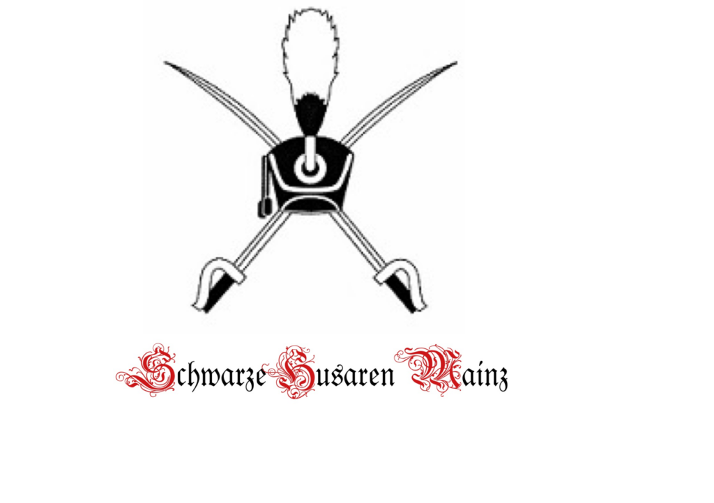 Schwarze Husaren Mainz e.V. schriftzug shm
